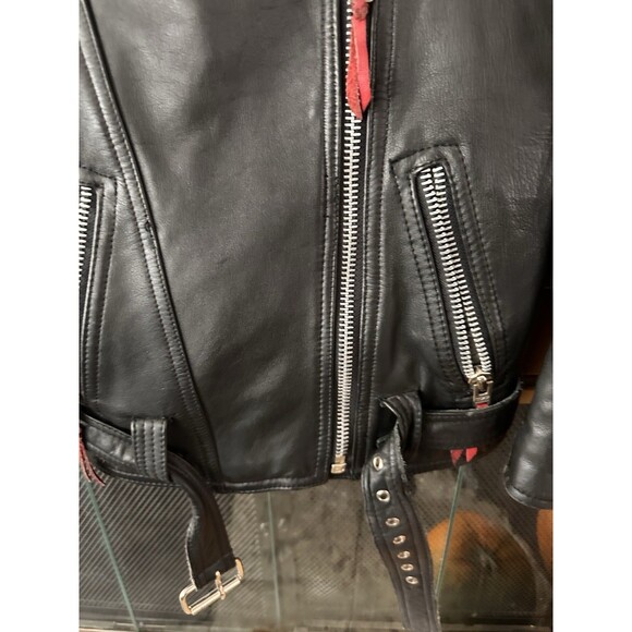 vintage leather jacket drag specialties Size 10 - Picture 5 of 16